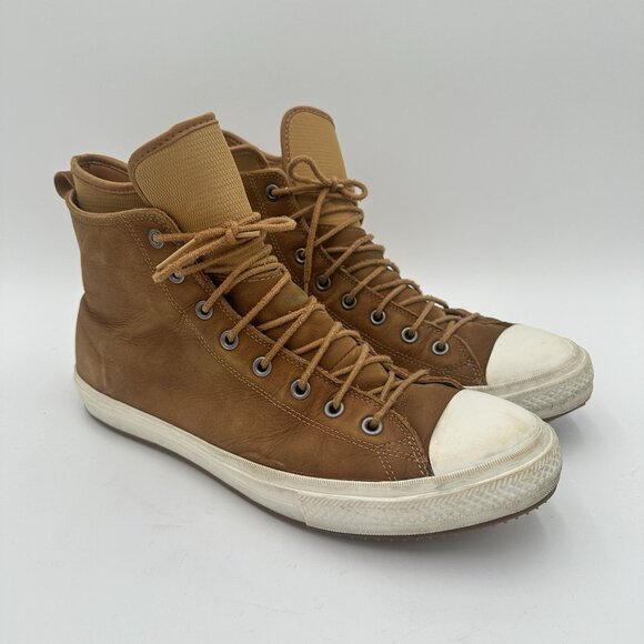 Converse Other - Converse Chuck Taylor All Star Waterproof High Top Boot Sneakers Brown Men’s 13